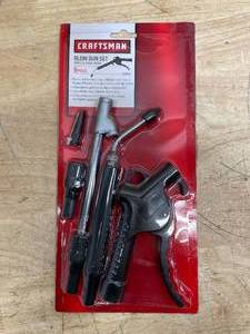 lot 168 image: Craftsman Blow Gun Set 6pc (087255)