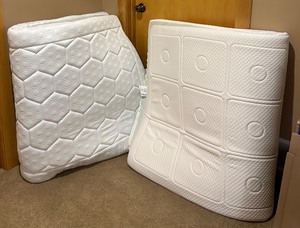 lot 94 image: Pair of Soft-Tex Twin Mattress Pads