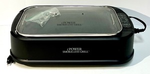lot 129 image: Power Smokeless Grill with Adjustable Temperature Control