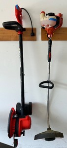 lot 220 image: Black & Decker Edge Hog Edger and Echo String Trimmer Set