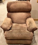 Flexsteel Brown Recliner with Patterned Upholstery. One of Two Matching Pieces, Lots 4 and 5