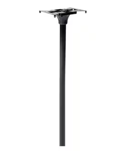 ARCHITECTURAL MAILBOXES - In Ground Steel Mailbox Post - Black