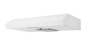 lot 26 image: Vissani - 30 in. 240 CFM Convertible Under Cabinet Range Hood in White