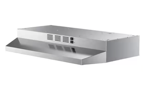 lot 33 image: Vikio - 24 in. 300 CFM Convertible Ducted to Ductless Under Cabinet Range Hood in Stainless Steel