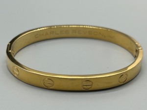 RARE 1970 Charles Revson Cartier Gold E.P. w.Screwdriver LOVE Bracelet