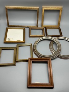lot 165 image: Collection of 10 Assorted Picture Frames in Various Styles