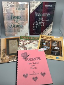 lot 170 image: Collection of 6 Hardanger Needlework and Craft Books