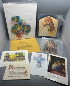 lot 194 image: Collection of Decorative Art Prints, Die Cuts & Wall Art Pieces