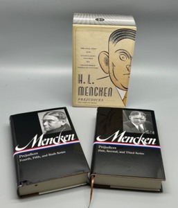 lot 196 image: H.L. Mencken Prejudices Book Collection Set - First to Sixth Series