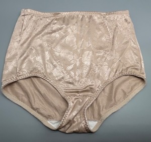 lot 303 image: Set of 2 Womens Large Beige High-Waist Briefs
