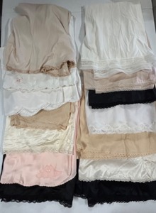 lot 309 image: Vintage Collection of 14 Womens Half Slips with Lace Trim
