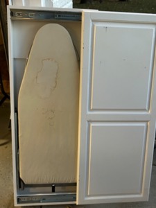 lot 332 image: Wall-Mounted Cabinet with Foldable Ironing Board