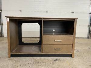 lot 9 image: Bertch USA Hotel-Style Cabinetry w Mini Fridge & Microwave Cavities  Durable & Stylish