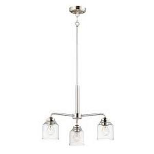 lot 2 image: Maxim 3-Light Ceiling Fixture  MSRP $159.00