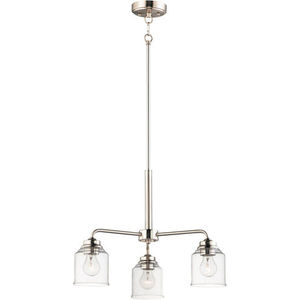 lot 48 image: Maxim Lighting 3-Light Acadia Ceiling Light Chandelier  Satin Nickel, 3E26 60W