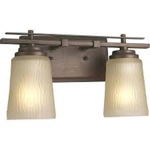 lot 74 image: Progress Lighting Riverside 2Light Vanity Fixture
