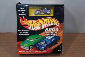 lot 46 image: Hot Wheels 2003 Car-A-Day Calendar