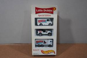 lot 52 image: Hot Wheels Special Edition Series IV Little Debbies Model Cars