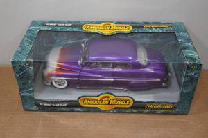 lot 142 image: Erlt American Muscle 49 Merc Lead Sled 118 Scale Model