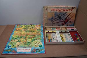 lot 175 image: Vintage American Heritage Dogfight Air Battle Board Game
