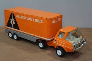lot 187 image: Vintage Tonka Allied Van Lines Truck & Trailer