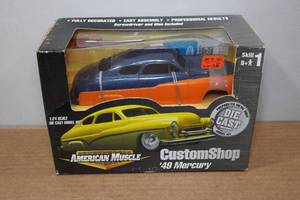 lot 193 image: American Muscle Custom Shop 49 Mercury 124 Scale Model Building Kit