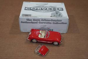 lot 215 image: 1955 132 Scale The Zora Arkus-Dunton Authorized Corvette Collection