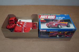 lot 219 image: Revell Hot Rod 125 Scale 41 Willys Pickup Model Building Kit