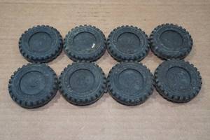 lot 250 image: Vintage Rubber Tonka Replacement Tires - 2-38