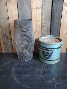 lot 56 image: Falls City The Anglers Choice Minnow Bucket and Minnow Trap