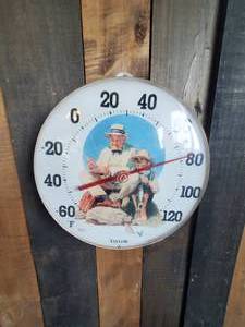 lot 69 image: Vintage Taylor Thermometer Good Condition with Grea Coloring
