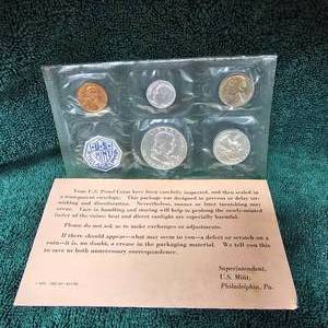 lot 7 image: 1962 Silver Proof Set