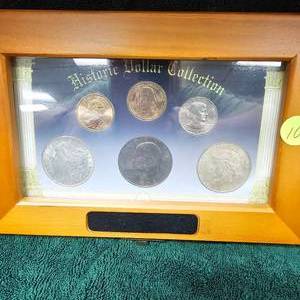 lot 10 image: Historic Dollar Collection 1921.1922,1972,1980,2000