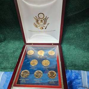 lot 19 image: 2008 United States Presidential Dollar Set