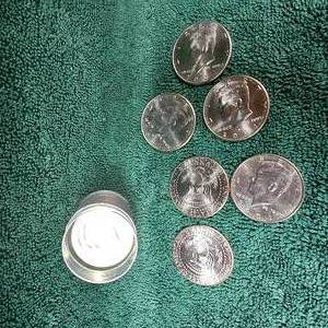 lot 41 image: 2001 Kennedy 50c Uncirculated Roll