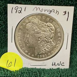 1921 Morgan $1 Uncirculated