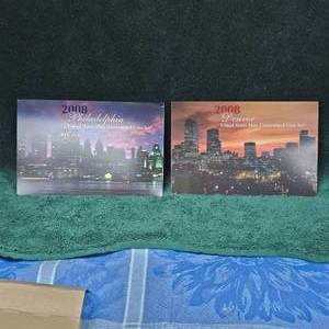 lot 62 image: 2008 P & D US Mint Set UNC