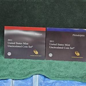 lot 76 image: 2011 P & D US Mint UNC