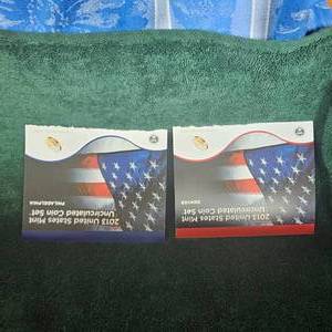 lot 101 image: 2013 P & D US Mint Set UNC