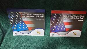 lot 103 image: 2015 P & D US Mint Set UNC