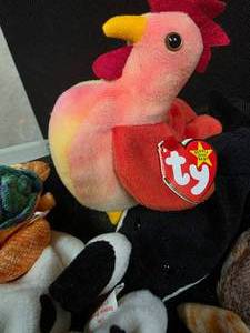 lot 205 image: Large Lot (50) of TY Beanie Babies Generation #4 & #5