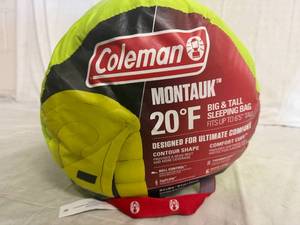 Coleman Montauk Big and Tall Sleeping Bag