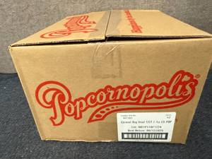 lot 113 image: 12 Pack of Popcornopolis Caramel Corn