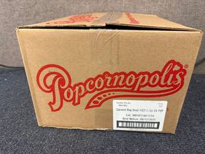 lot 114 image: 12 Pack of Popcornopolis Caramel Corn