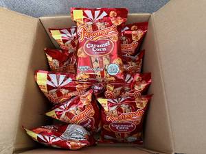 12 Pack of Popcornopolis Caramel Corn