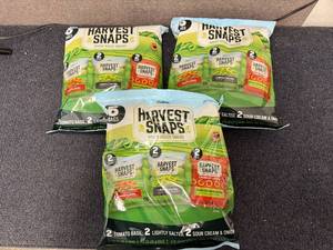 lot 121 image: 3 Bags of Variety Harvest Snaps
