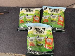 lot 122 image: 3 Bags of Variety Harvest Snaps