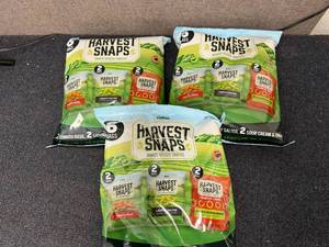lot 124 image: 3 Bags of Variety Harvest Snaps