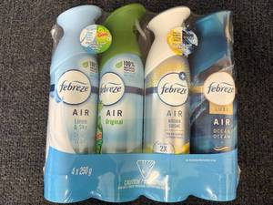 lot 192 image: 4 Pack of Febreze Air Variety Scents