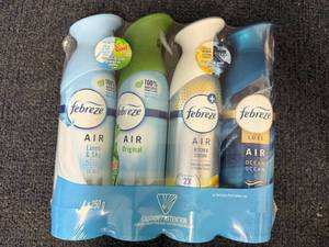 lot 193 image: 4 Pack of Febreze Air Variety Scents